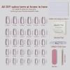 imagePolychromeampampair Press On Nails Amethyst Violet  Medium Coffin Metallic Purple Press On Nails  15 Sizes Sparkly Glossy Opaque False Nails  Reusable Fake Nails with Glue On Nails Kit  Salon QualityAmethyst grey violet