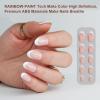 imagePolychromeampampair Press On Nails Amethyst Violet  Medium Coffin Metallic Purple Press On Nails  15 Sizes Sparkly Glossy Opaque False Nails  Reusable Fake Nails with Glue On Nails Kit  Salon QualityVienna Rose Tips