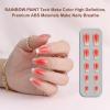 imagePolychromeampampair Press On Nails Athena  Medium Coffin Chrome Gold Foil French Tips Press On Nails  15 Sizes Glossy Sparkly False Nails  Reusable Fake Nails with Glue On Nails Kit  Salon QualityYoung Love