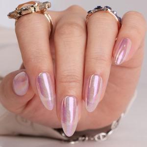 imagePolychromeampampair Press On Nails Amethyst Violet  Medium Coffin Metallic Purple Press On Nails  15 Sizes Sparkly Glossy Opaque False Nails  Reusable Fake Nails with Glue On Nails Kit  Salon QualityCandy Wrappers